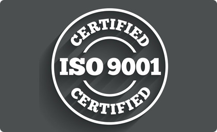 We passed ISO9001 on May 2009