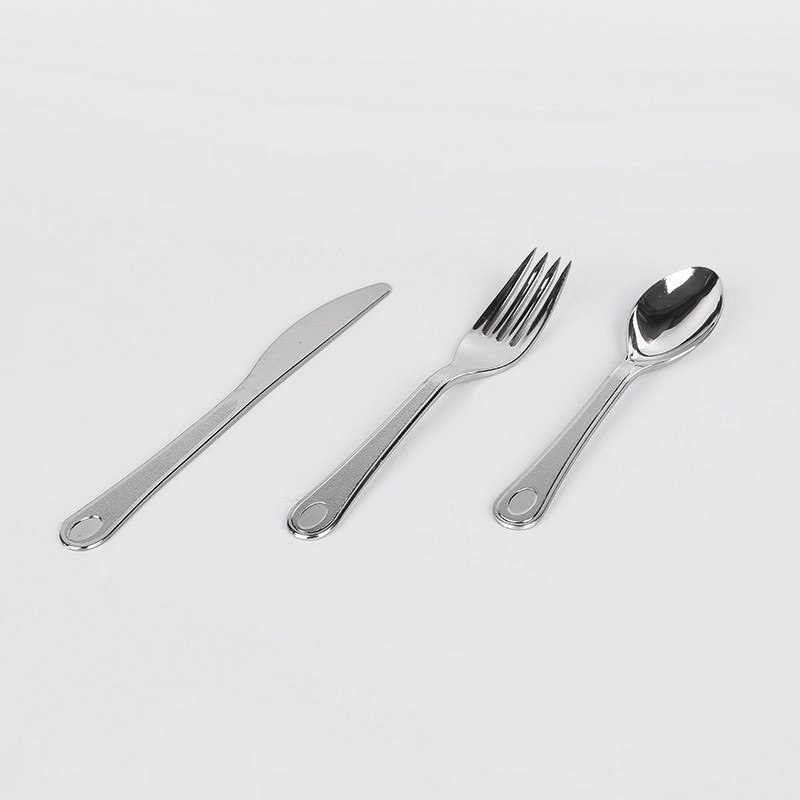 Silver Knife, Fork, Spoon