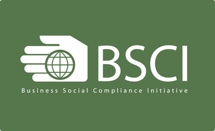 We passed BSCI on May 2019